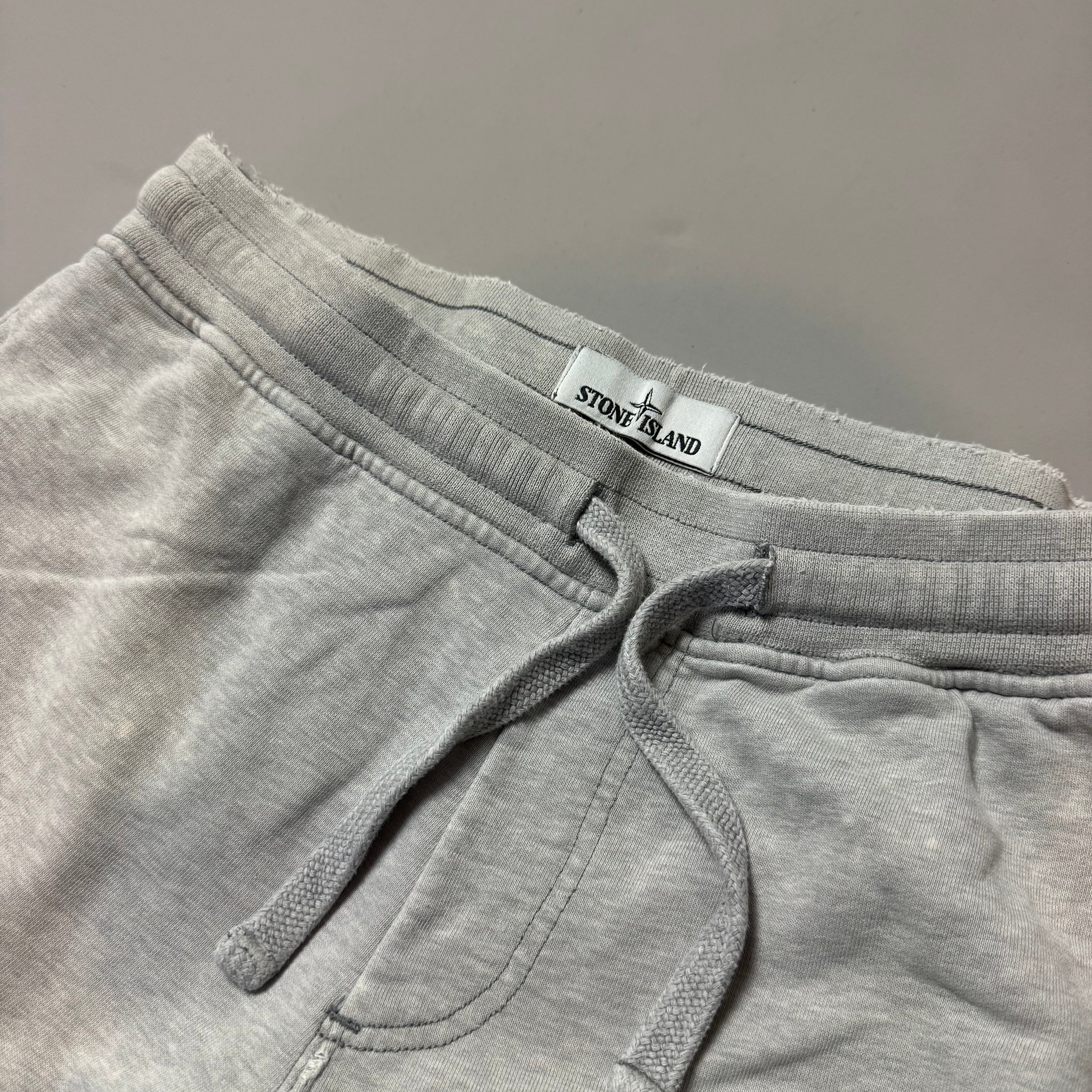 Stone Island Grey Joggers - Medium