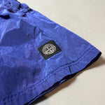 Load image into Gallery viewer, Stone Island Blue Nylon Metal Shimmer Swim Shorts - Medium
