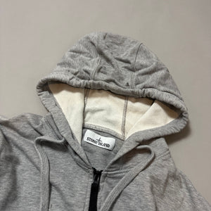 Stone Island Grey Zip Up Hoodie - XL