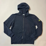 Load image into Gallery viewer, Stone Island Navy Zip Up Hoodie - XL
