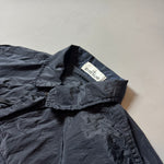 Load image into Gallery viewer, Stone island Navy Blue Nylon Metal Shimmer Overshirt - Medium
