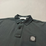 Load image into Gallery viewer, Stone Island Black Polo Shirt - Medium
