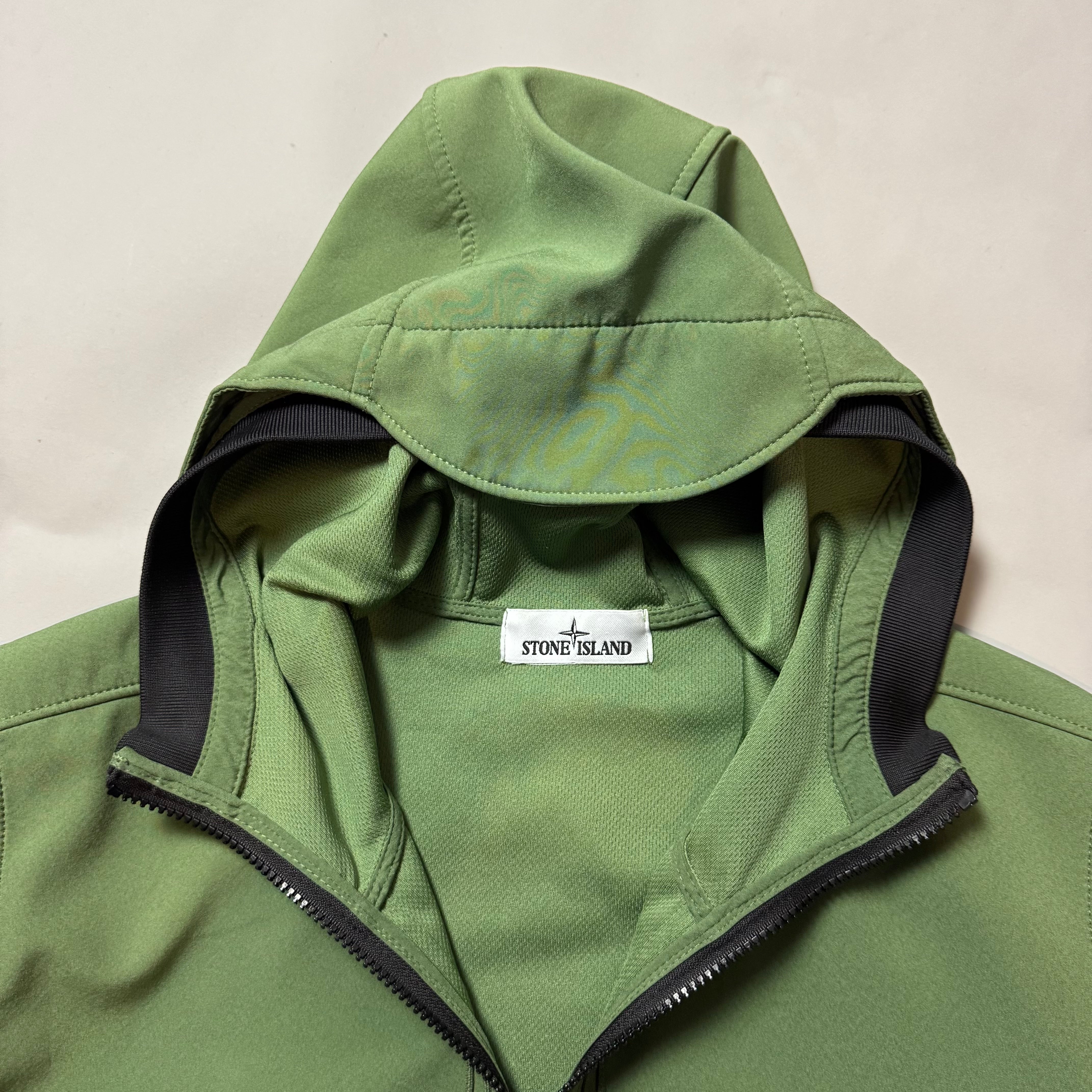 Stone Island Olive Green Soft Shell R - Medium