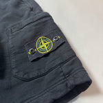 Load image into Gallery viewer, Stone Island Black Shorts - Small
