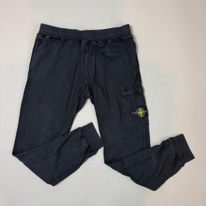 Stone Island Navy Blue Joggers - Large