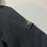 Load image into Gallery viewer, Stone Island Black Cotton Hoodie - Large
