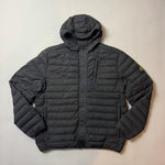 Load image into Gallery viewer, Stone Island Black Loom Woven Down Chambers Stretch Nylon-Tc Jacket - XXL
