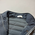 Load image into Gallery viewer, Stone Island Grey Loom Woven Down Chambers Stretch Nylon-TC Gilet - Medium
