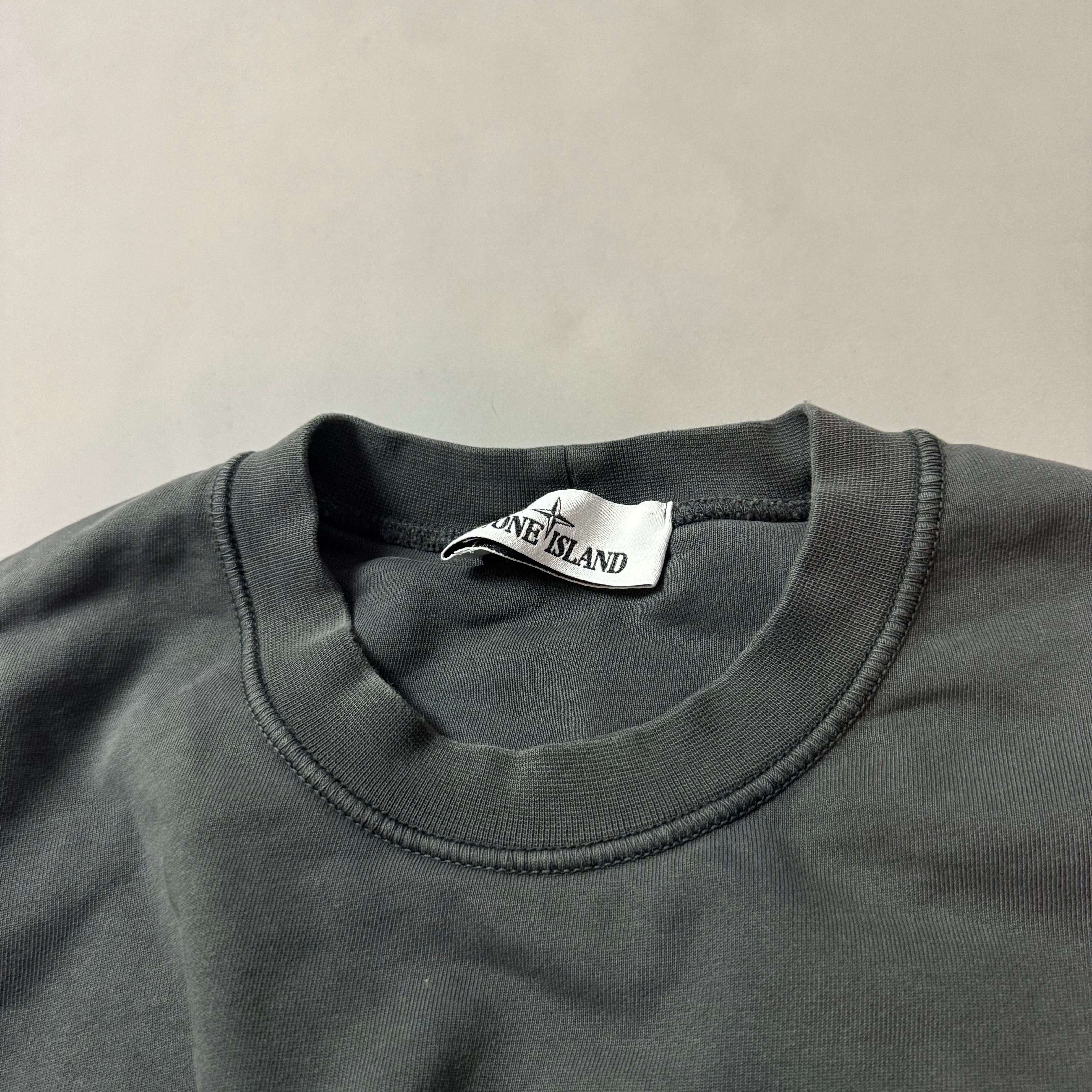 Stone Island Grey Sweatshirt - Small