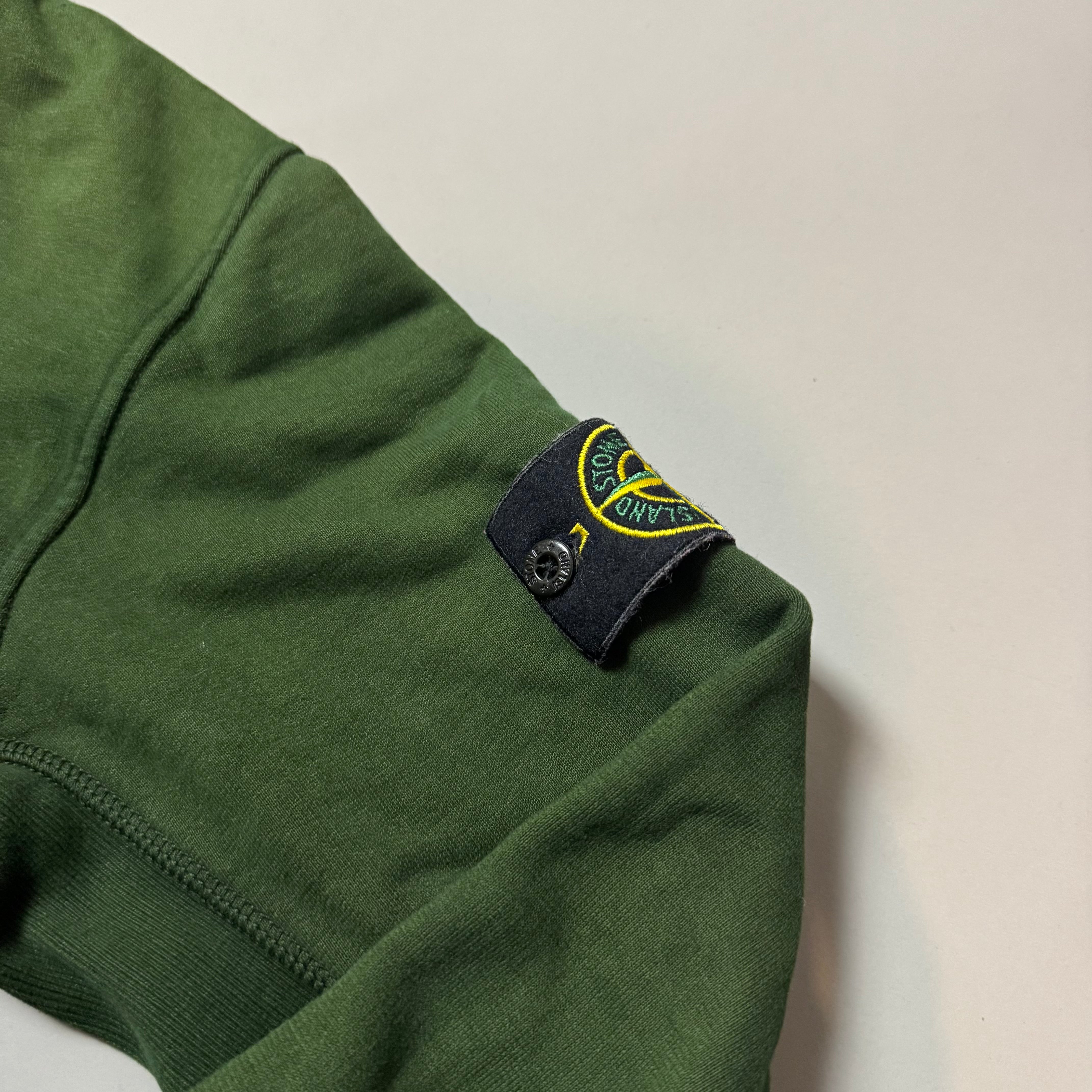 Stone Island Green Sweatshirt - Medium