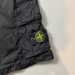 Load image into Gallery viewer, Stone Island Black RE Cargo Shorts - W36

