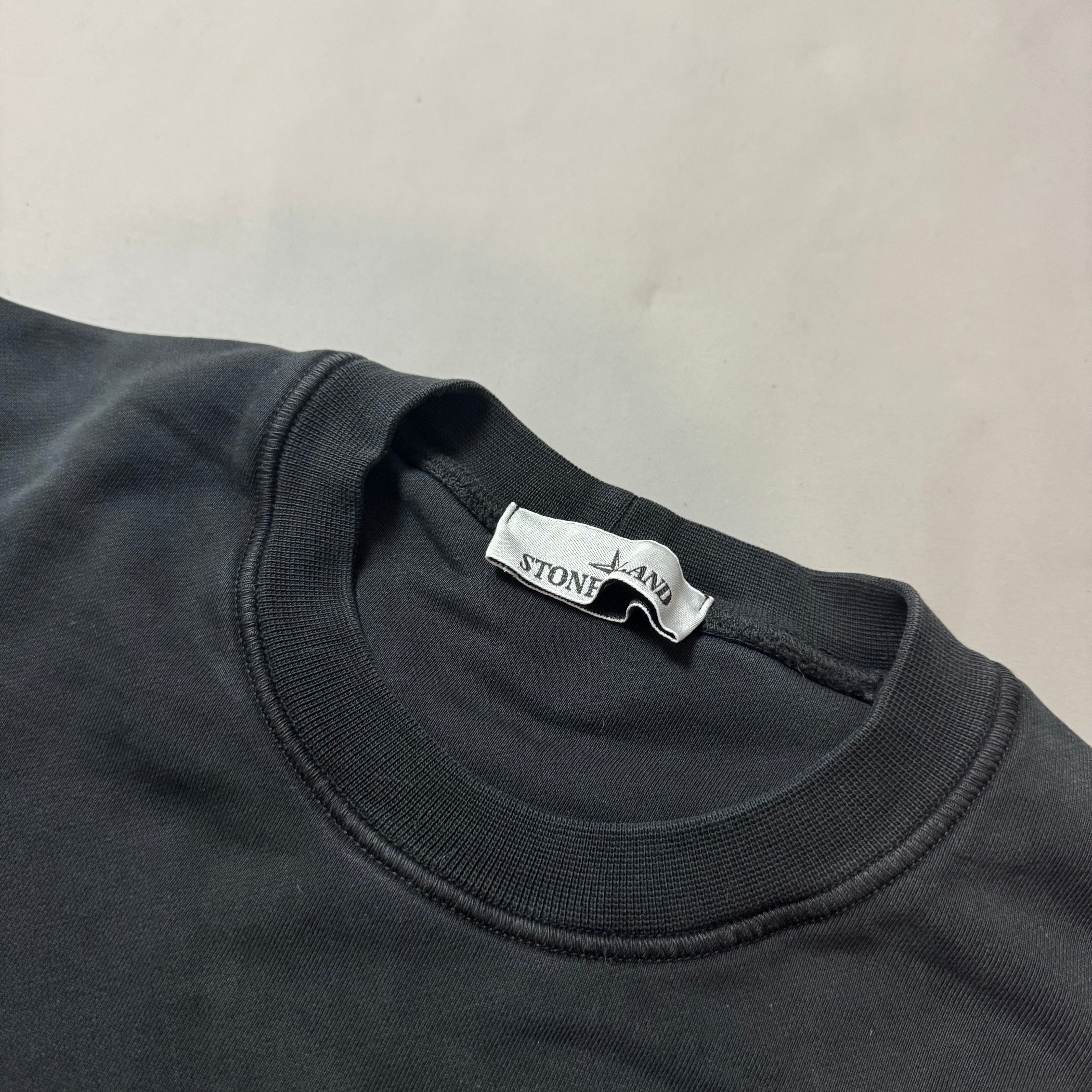 Stone Island Black Sweatshirt- Small