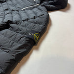 Load image into Gallery viewer, Stone Island Black Loom Woven Down Chambers Stretch Nylon-Tc Jacket - Large
