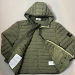 Load image into Gallery viewer, Stone Island Green Loom Woven Down Chambers Stretch Nylon-Tc Jacket - Large
