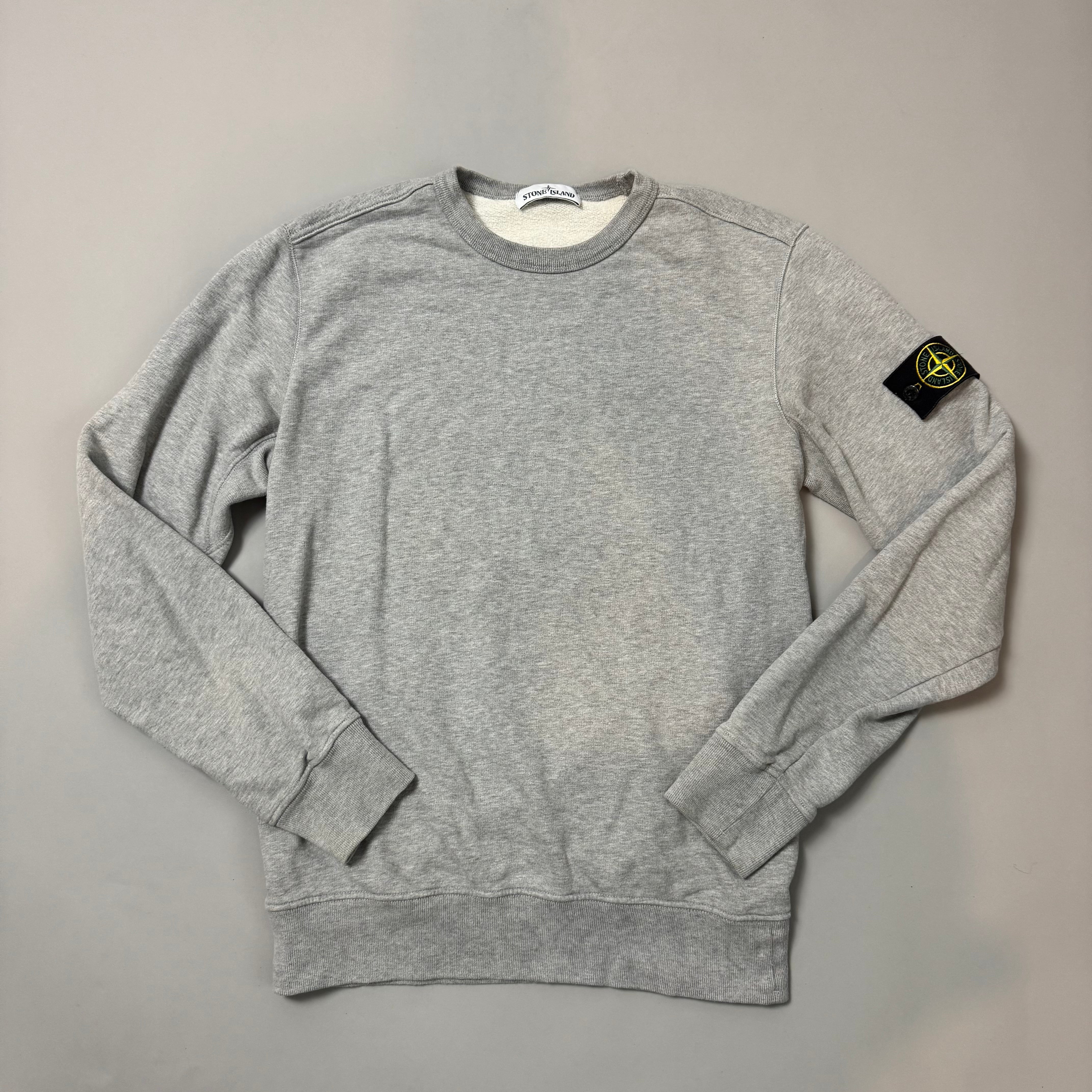 Stone Island Grey Sweatshirt - Large