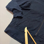 Load image into Gallery viewer, Stone Island Navy Zip Up Hoodie - XL
