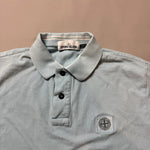 Load image into Gallery viewer, Stone Island Light Blue Polo Shirt - Medium
