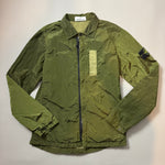 Load image into Gallery viewer, Stone Island Green Nylon Metal Shimmer Overshirt - Medium
