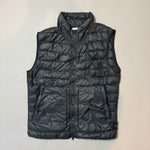 Load image into Gallery viewer, Stone Island Black Garment Dyed Down Gilet - Large
