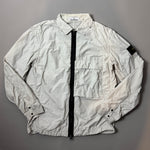 Load image into Gallery viewer, Stone Island Grey Naslan Light Zipped Overshirt - Large

