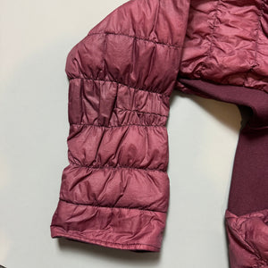 Stone Island Red Garment Dyed Micro Yarn Down Jacket - Large