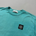 Load image into Gallery viewer, Stone Island Teal Plain T-shirt - Small
