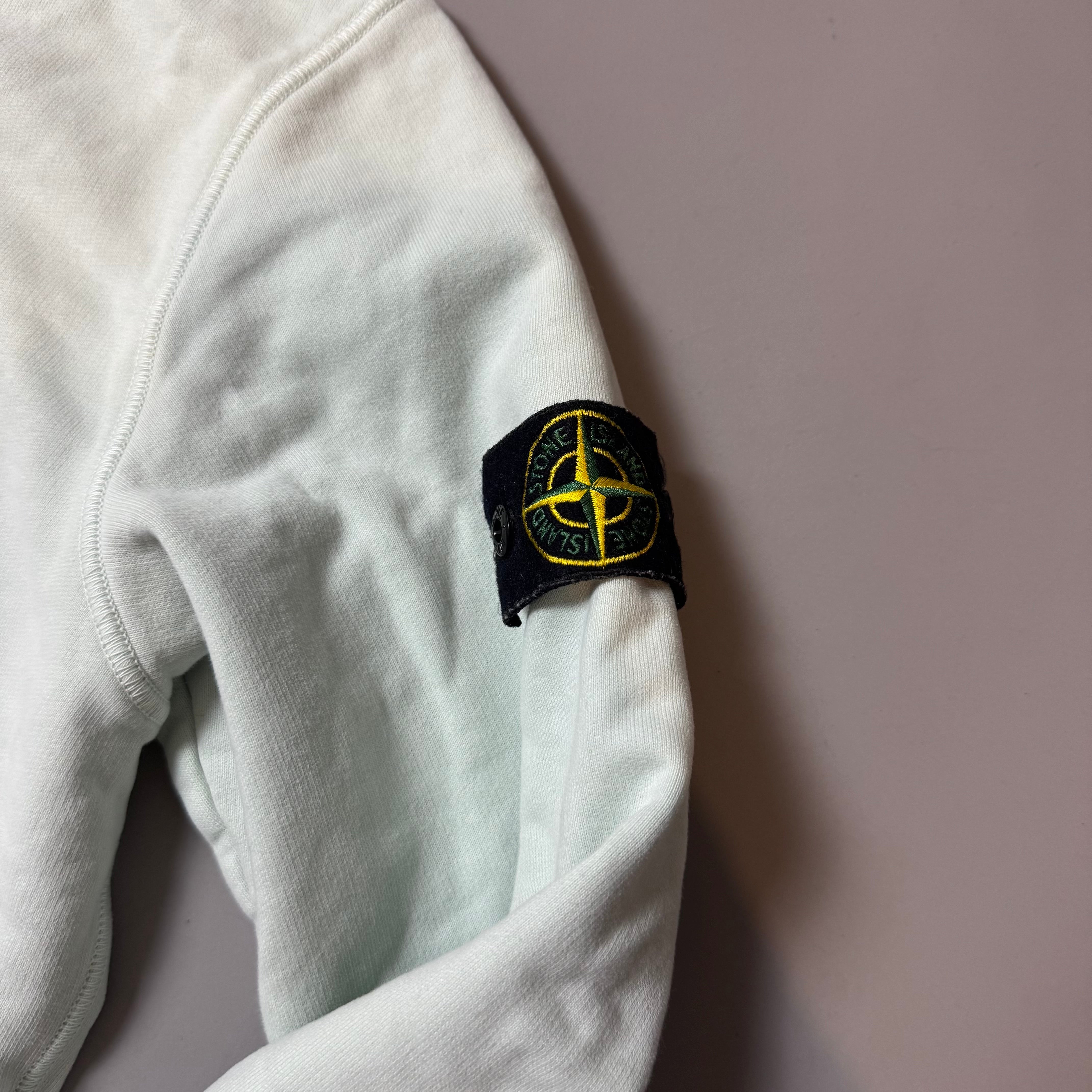 Stone Island Aqua Sweatshirt - Medium