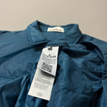 Load image into Gallery viewer, Stone Island Blue Micro Rip Stop Quilted Overshirt - XL
