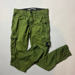 Load image into Gallery viewer, Stone Island Green Cargo Trousers - W28
