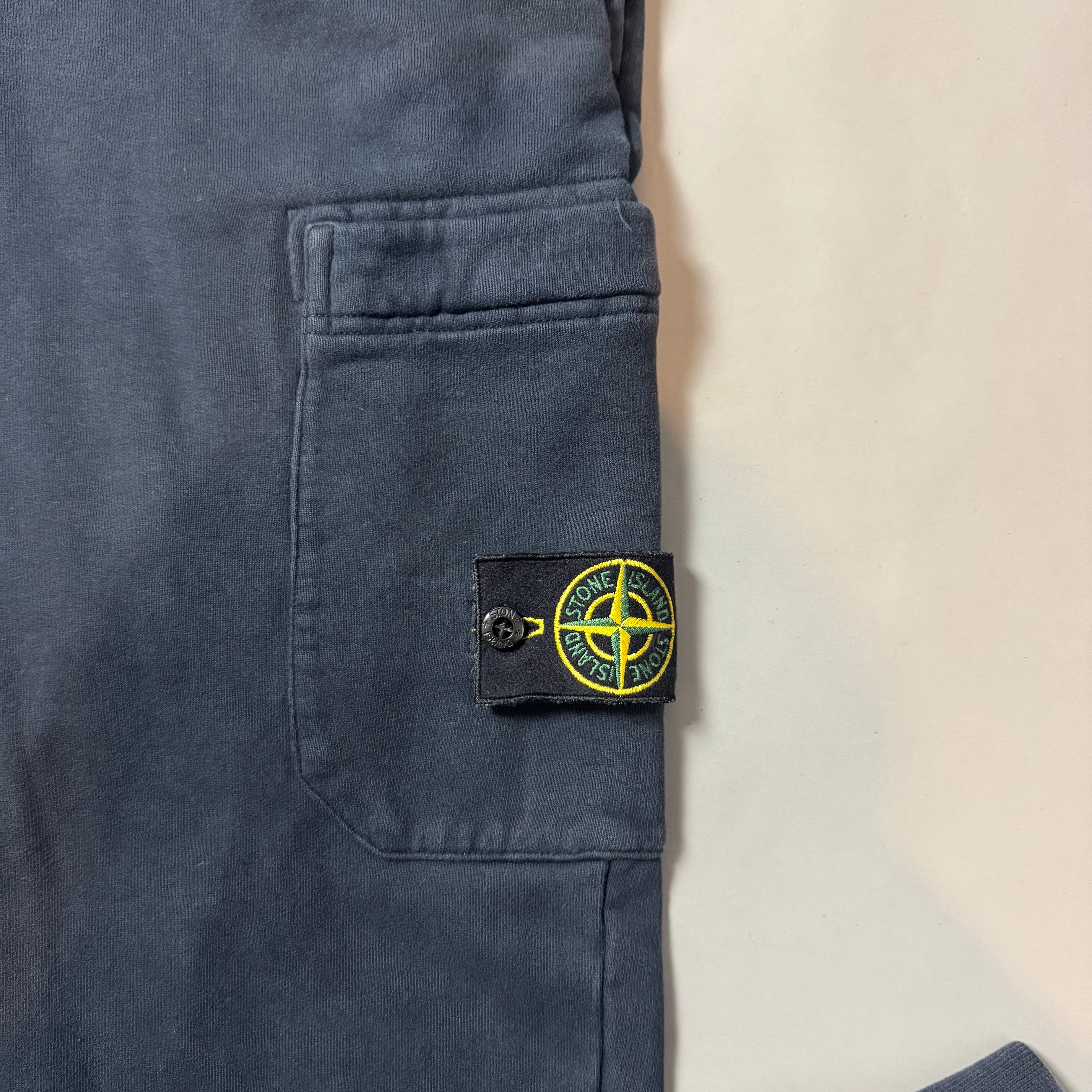 Stone Island Navy Blue Joggers - XXXL