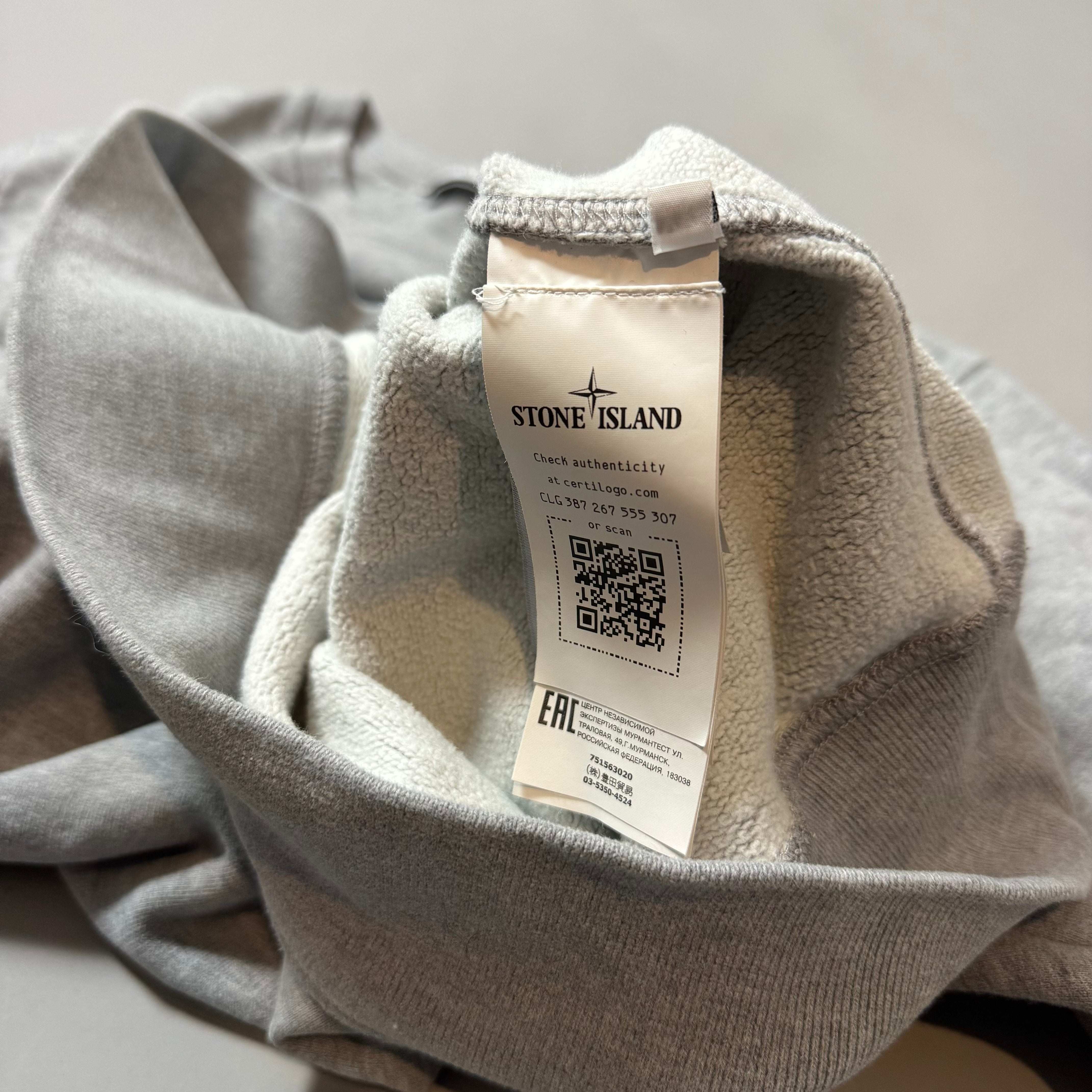 Stone Island Grey Sweatshirt- XXL