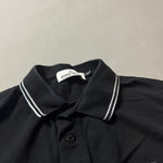 Load image into Gallery viewer, Stone Island Black Polo Shirt - Large
