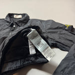 Load image into Gallery viewer, Stone Island Black Double Zip Pocket Nylon Overshirt - Large
