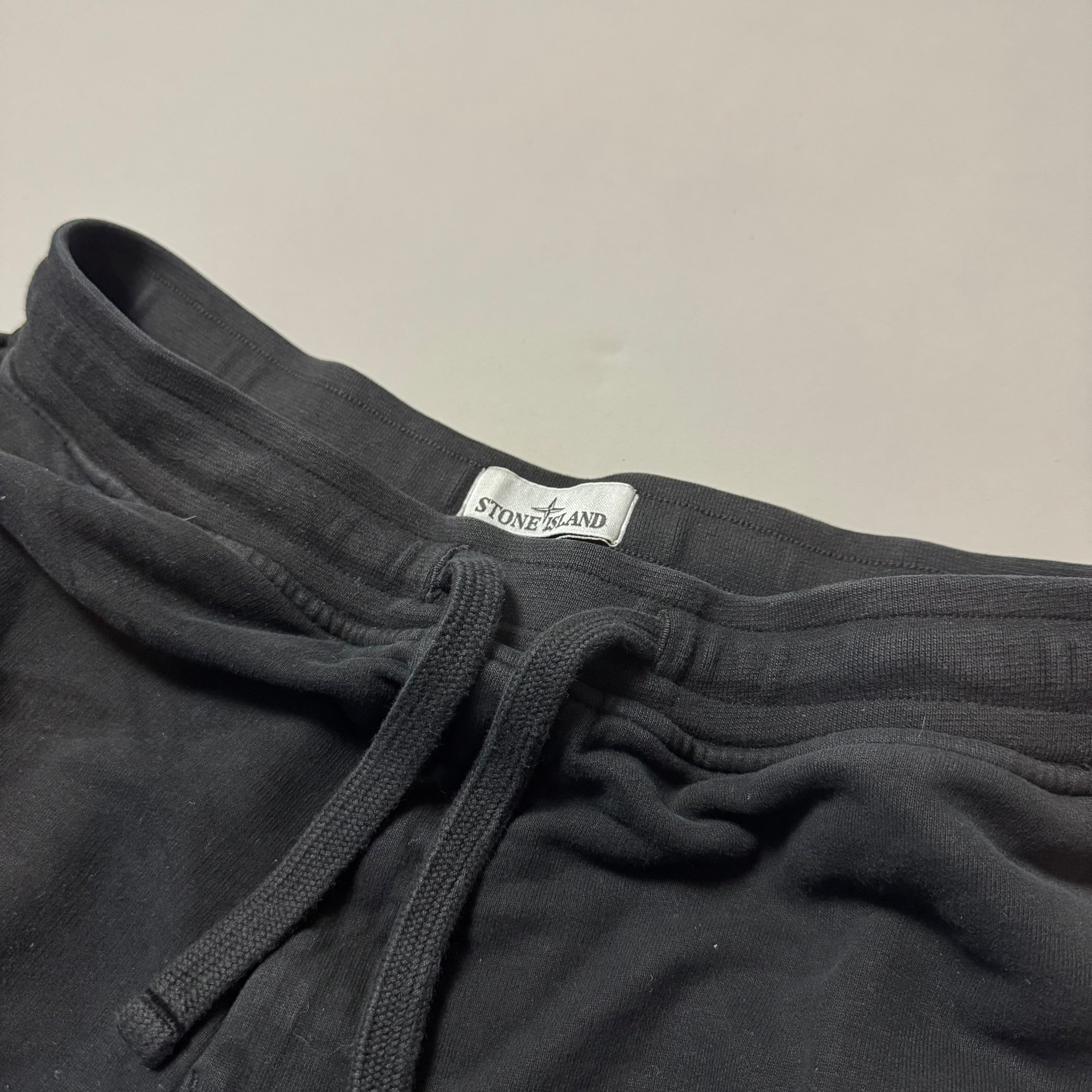 Stone Island Black Joggers - Large