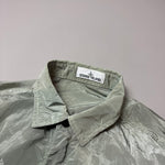 Load image into Gallery viewer, Stone Island Light Green Nylon Metal Shimmer Overshirt - Medium
