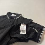 Load image into Gallery viewer, Stone Island Black Polo Shirt - Medium
