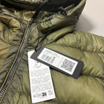 Load image into Gallery viewer, C.P Company Green Lens DD Shell Hooded Down Jacket
