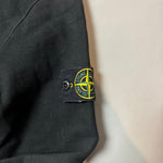 Load image into Gallery viewer, Stone Island Black Zip Up Hoodie - Medium
