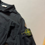 Load image into Gallery viewer, Stone Island Zip Up Black Sweatshirt - XL
