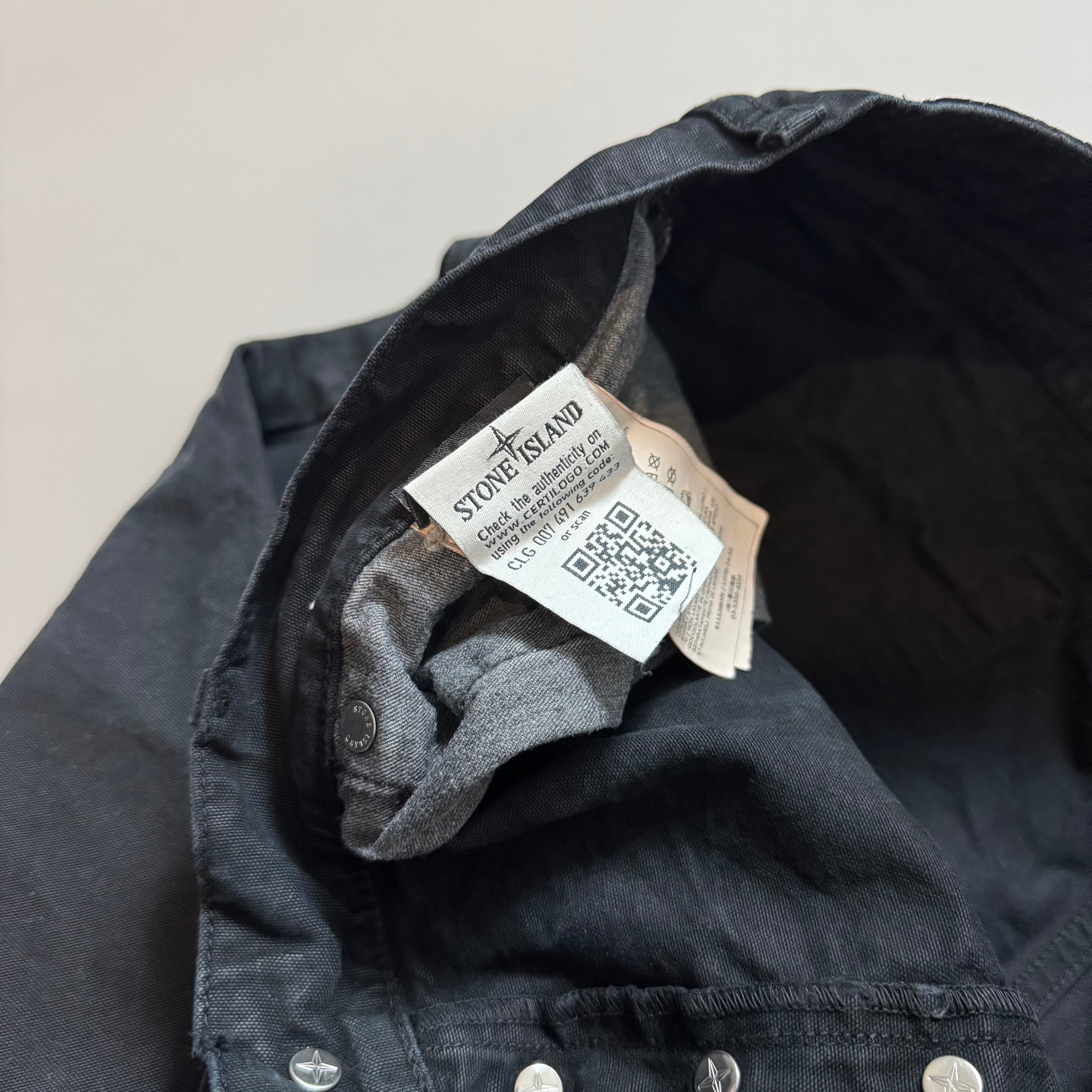 Stone Island Black Jeans - W32