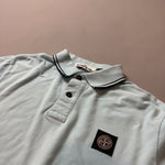Load image into Gallery viewer, Stone Island Aqua Blue Polo - Large
