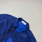 Load image into Gallery viewer, Stone Island Blue Nylon Metal Shimmer Overshirt - Large
