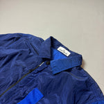 Load image into Gallery viewer, Stone island Blue Nylon Metal Shimmer Overshirt - Medium
