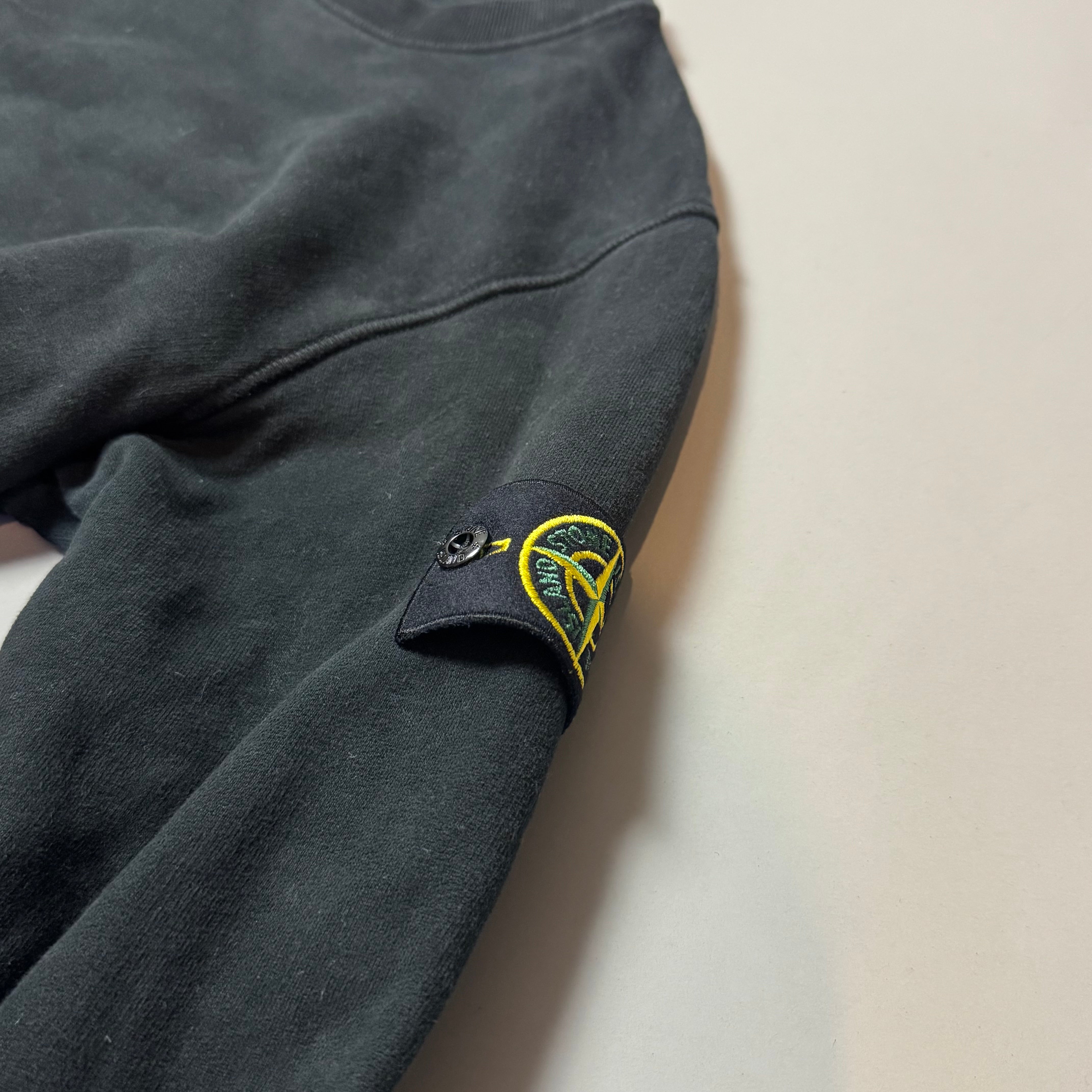 Stone Island Black Sweatshirt - Small