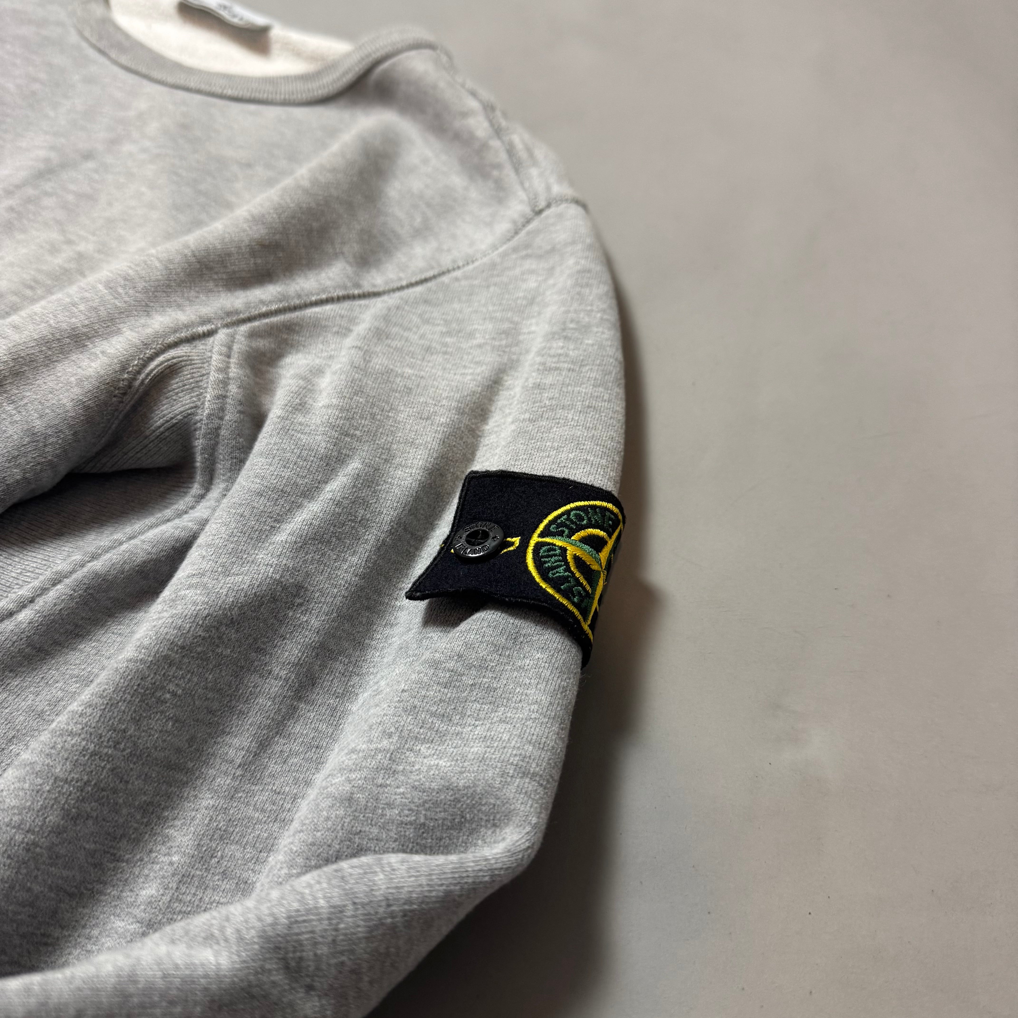 Stone Island Grey Sweatshirt - Large