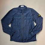 Load image into Gallery viewer, Stone Island Navy Blue Nylon Overshirt - Large
