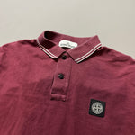 Load image into Gallery viewer, Stone Island Red Polo Shirt - Large
