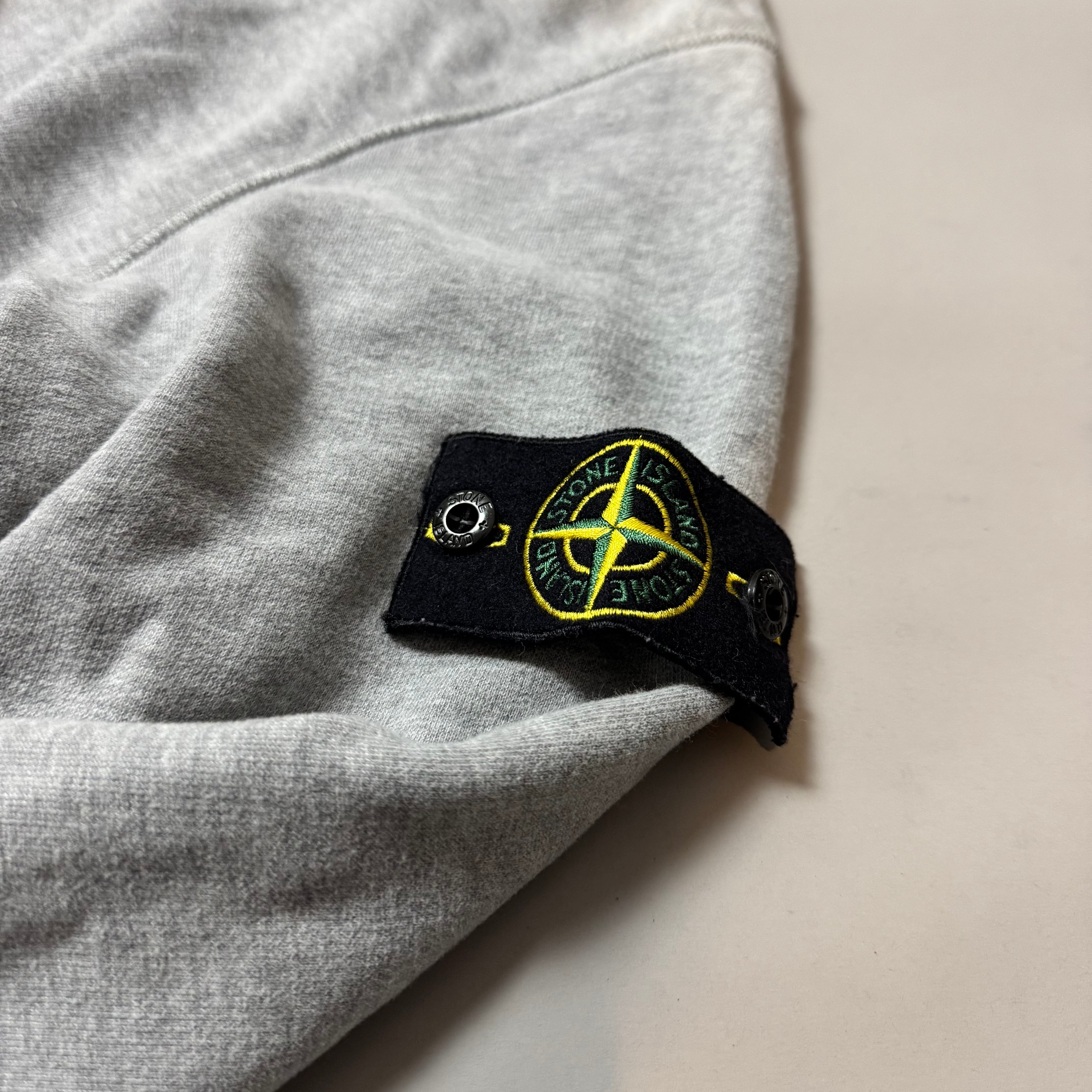 Stone Island Grey Sweatshirt - Large