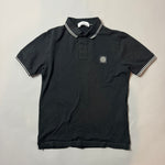 Load image into Gallery viewer, Stone Island Black Polo Shirt - Medium
