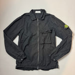 Load image into Gallery viewer, Stone Island Black Cotton Overshirt - Large

